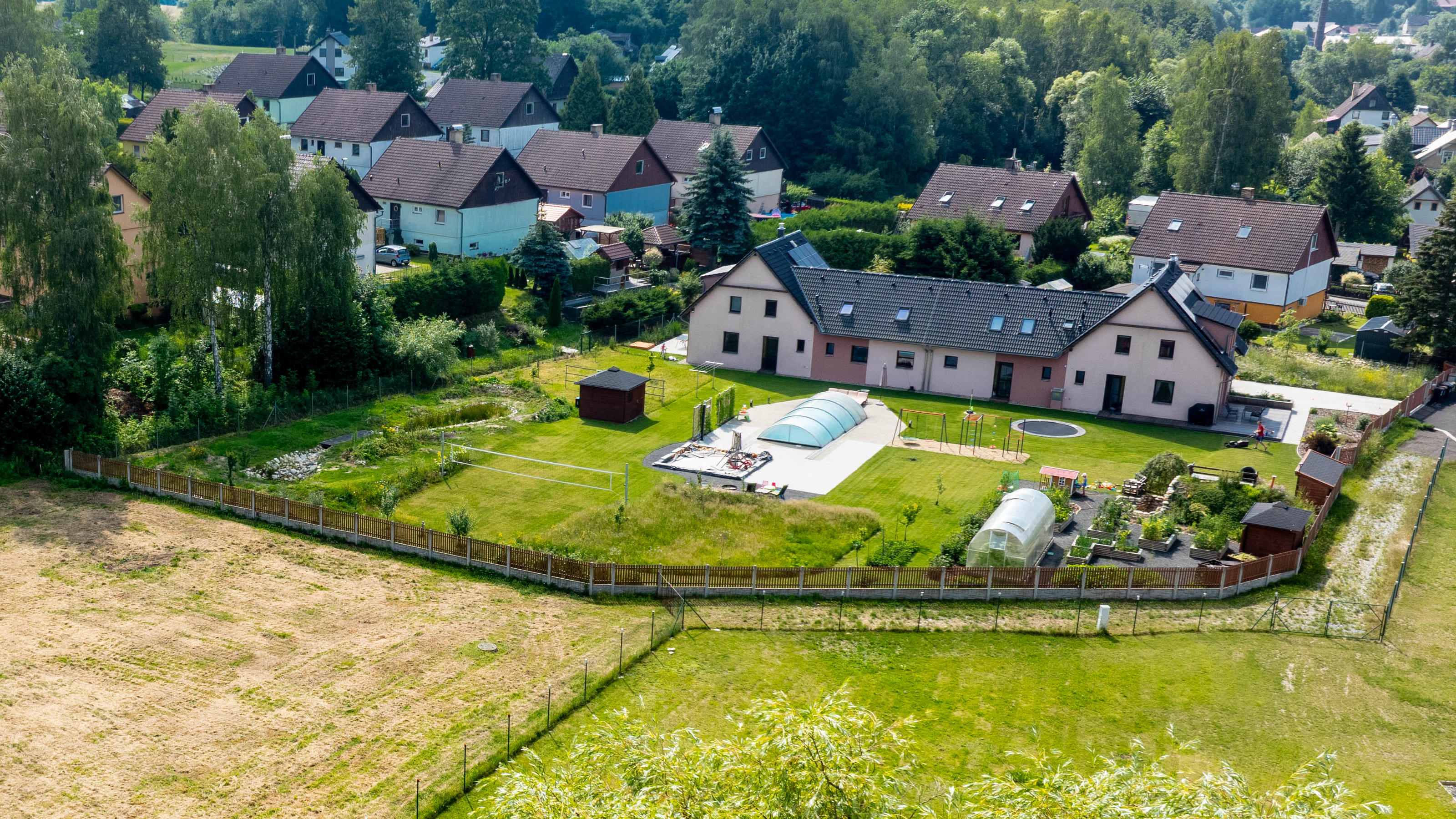 Letecký pohled