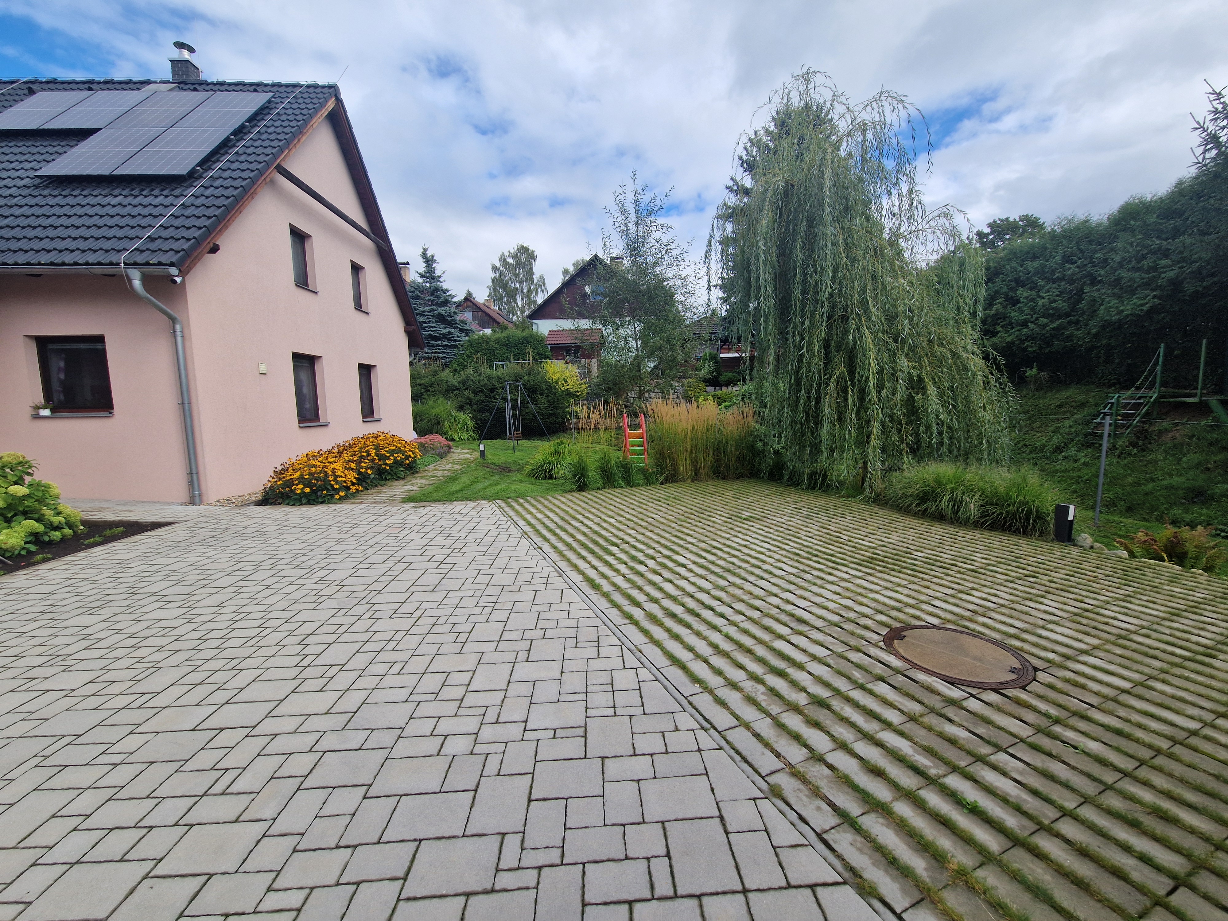 Soukromé parkování přímo před apartmánem